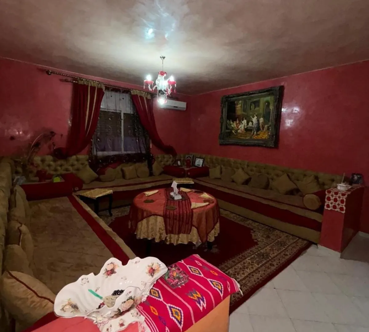 2 Bedroom Apartment With Moroccan Living Room In Allal El Fassi Marrakesz